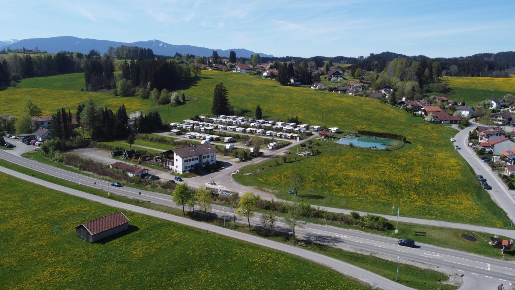 Terrassen-Camping Am Richterbichl Rottenbuch Bagian luar foto